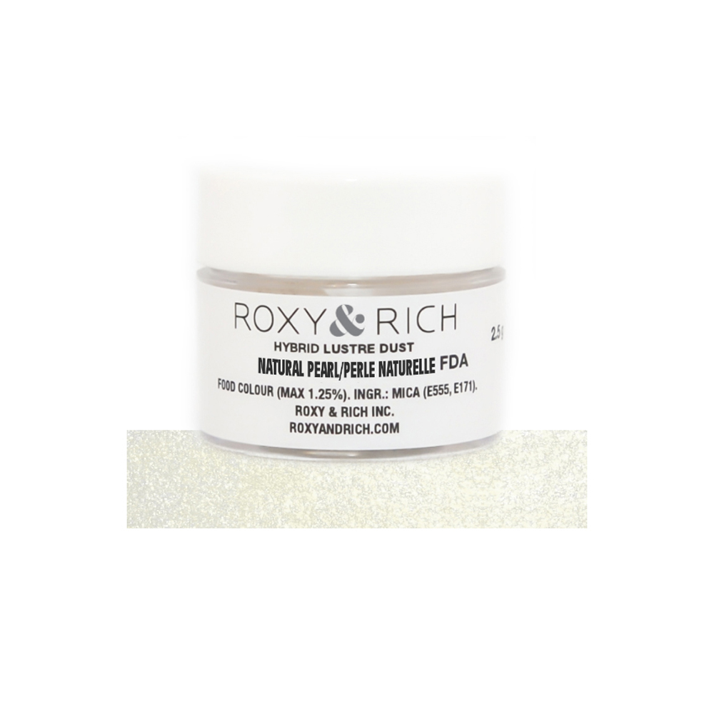 Roxy & Rich Natural Pearl Hybrid Luster Dust, 2.5 Grams