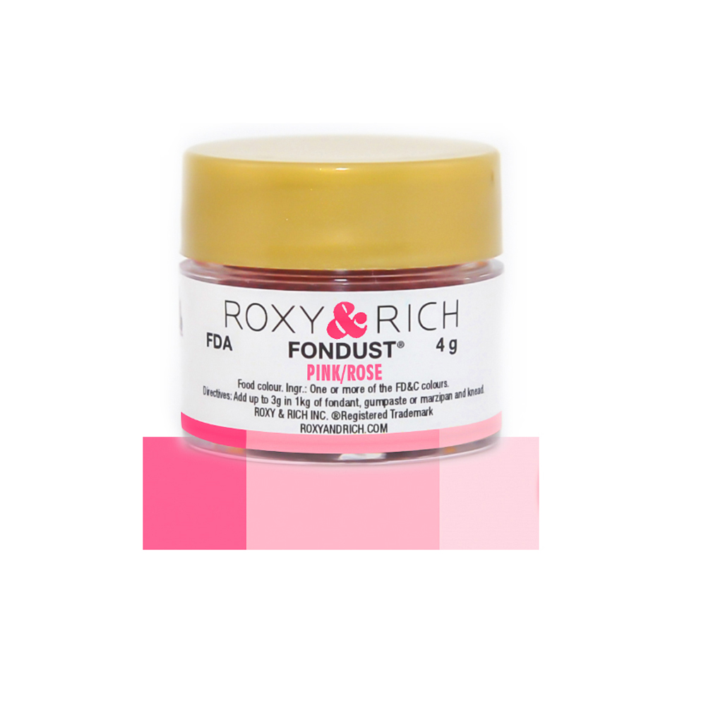 Roxy & Rich Pink Fondust, 4 Grams 