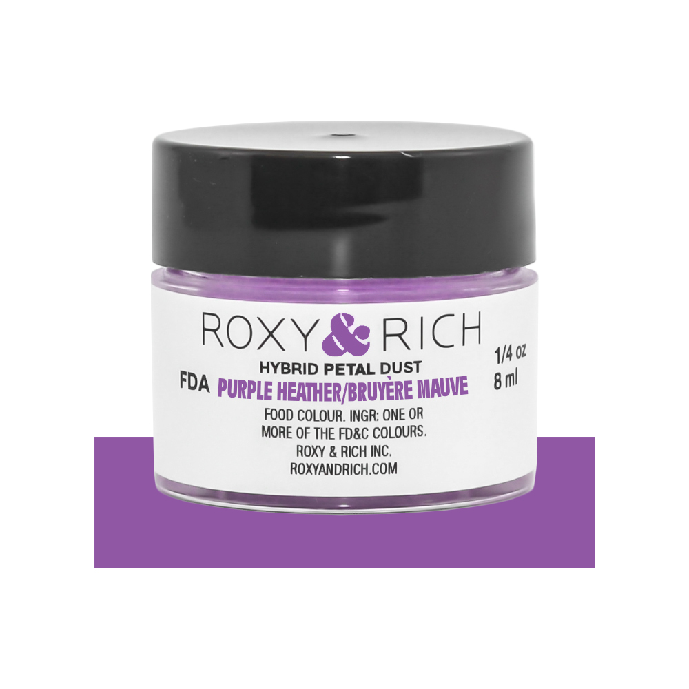 Roxy & Rich Purple Heather Hybrid Petal Dust, 1/4 oz.