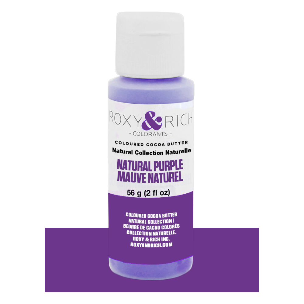 Roxy & Rich Purple Natural Cocoa Butter, 2 oz.