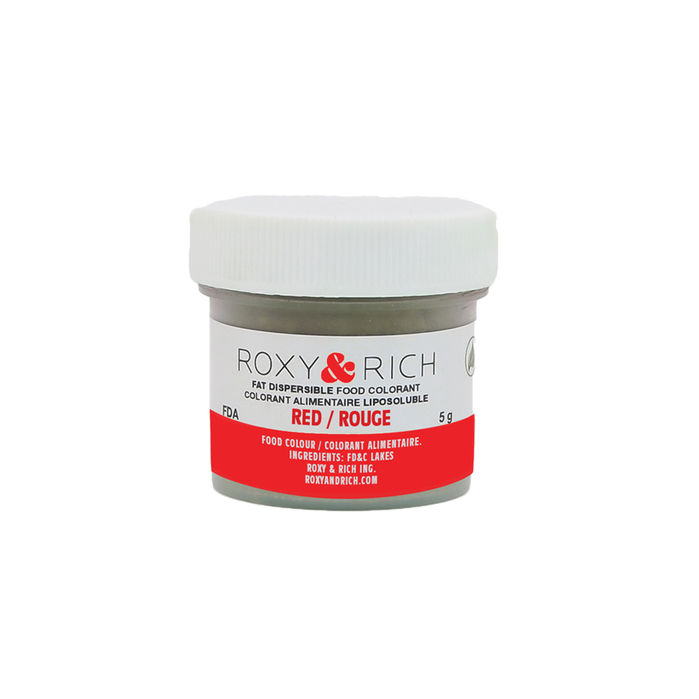 Roxy & Rich Red Fat Dispersible Powder Food Color, 5 gr 