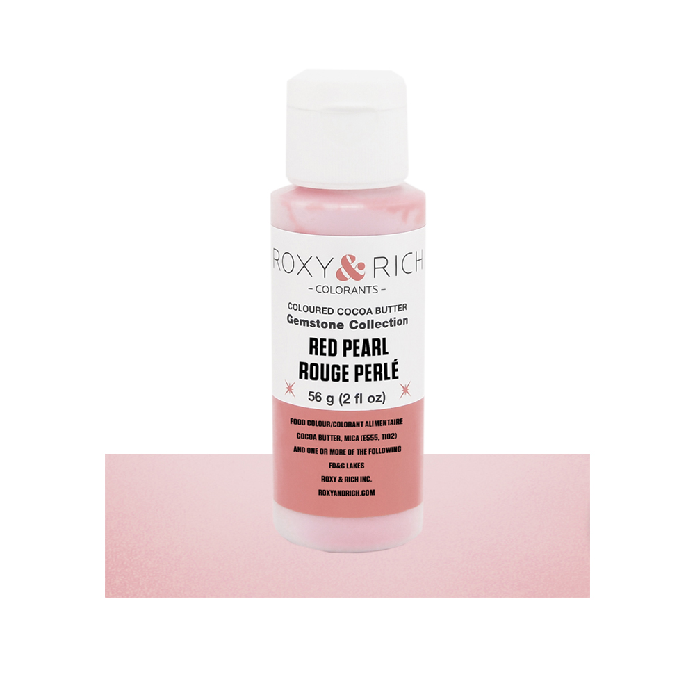 Roxy & Rich Red Pearl Gemstone Cocoa Butter, 2 oz.
