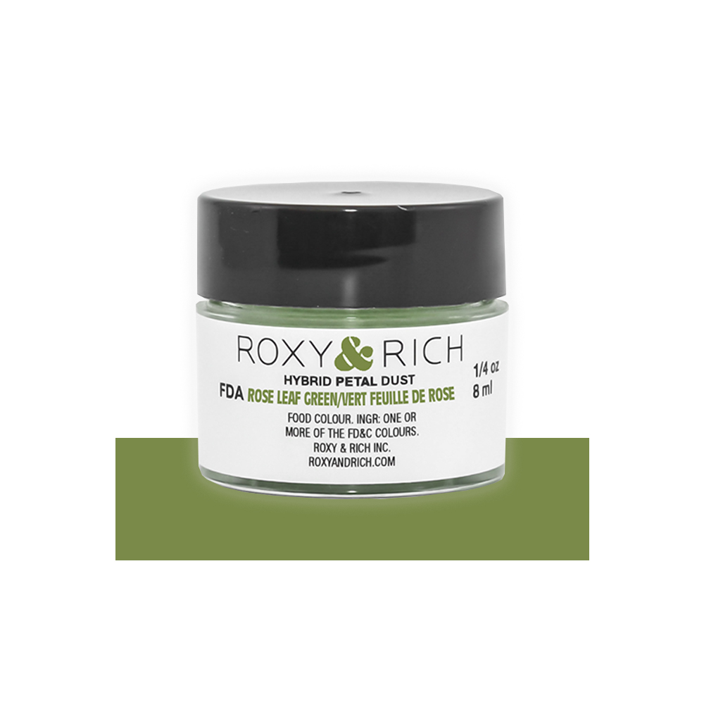 Roxy & Rich Rose Leaf Green Hybrid Petal Dust, 1/4 oz.