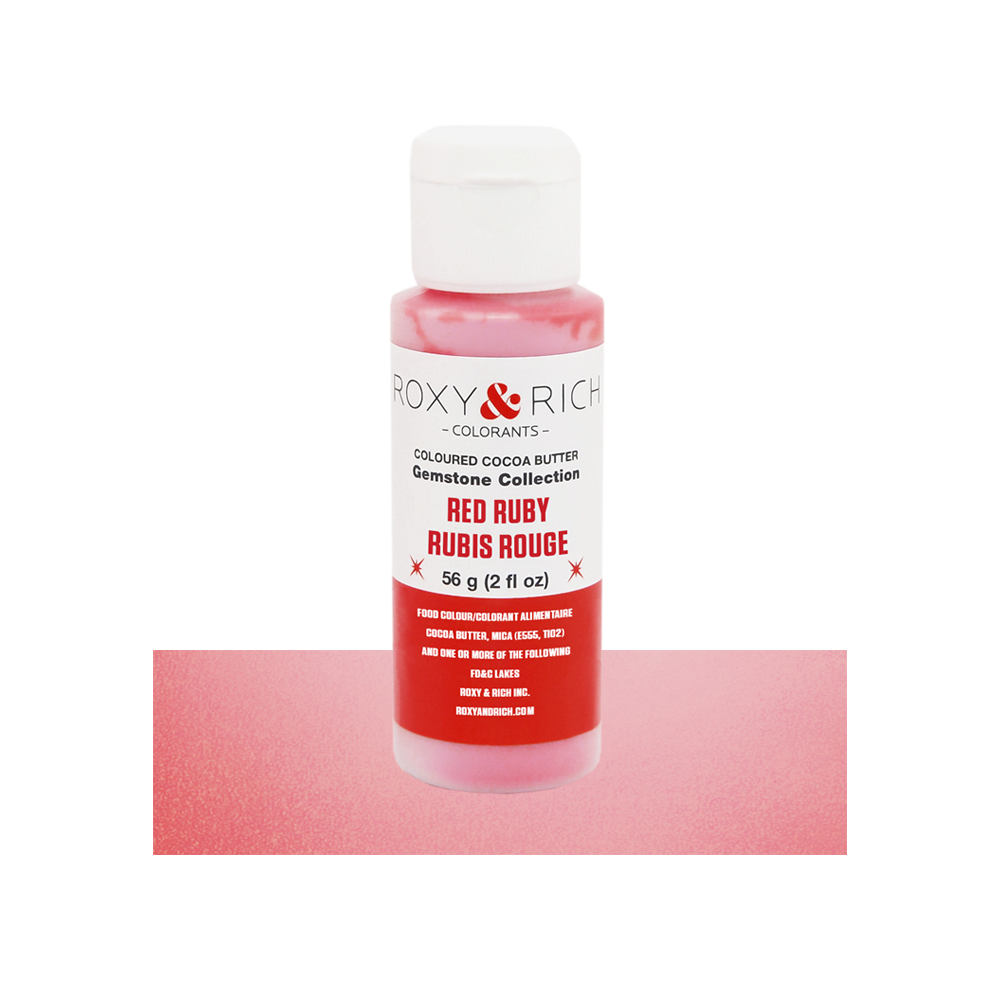 Roxy & Rich Red Ruby Gemstone Cocoa Butter, 2 oz.