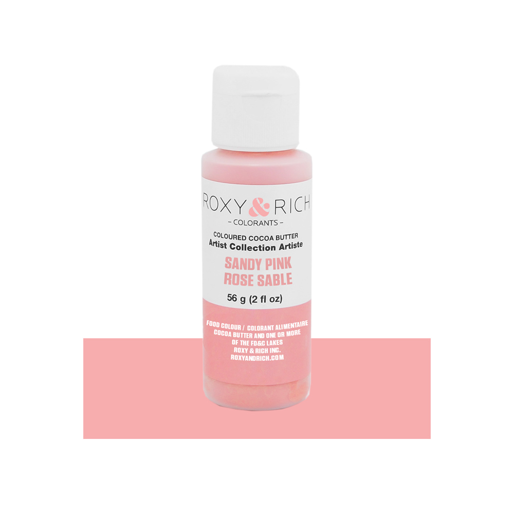 Roxy & Rich Sandy Pink Artist Cocoa Butter, 2 oz.