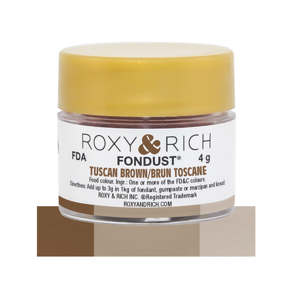 Roxy & Rich Tuscan Brown Fondust, 4 gr.