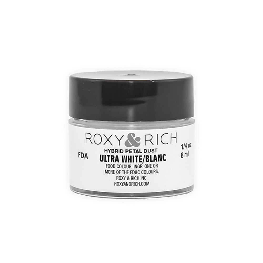 Roxy & Rich Ultra White Hybrid Petal Dust, 1/4 oz.
