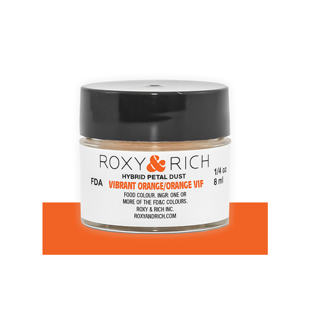 Roxy & Rich Vibrant Orange Hybrid Petal Dust, 1/4 oz.