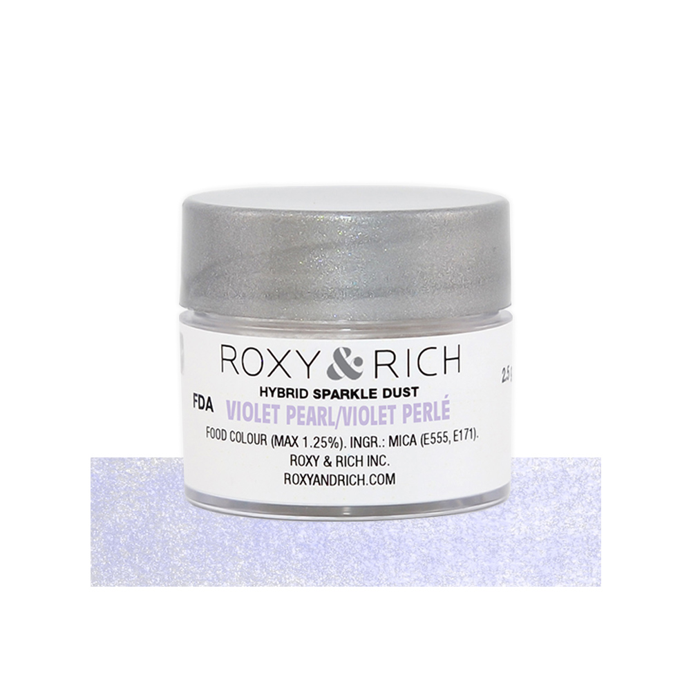 Roxy & Rich Violet Pearl Hybrid Sparkle Dust, Grams