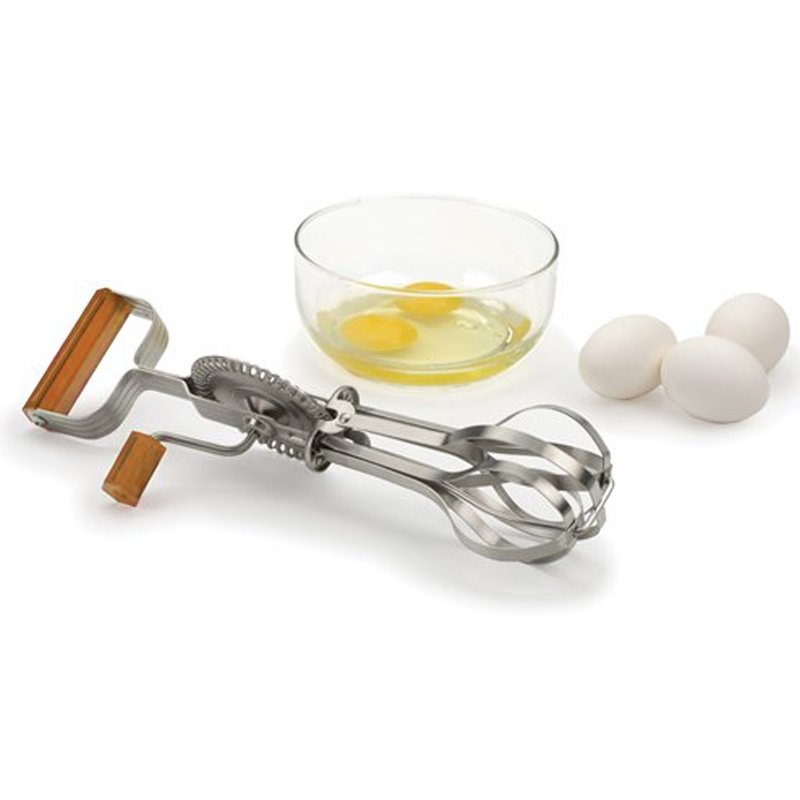 RSVP Endurance Stainless Steel Vintage Style Hand Crank Egg Beater