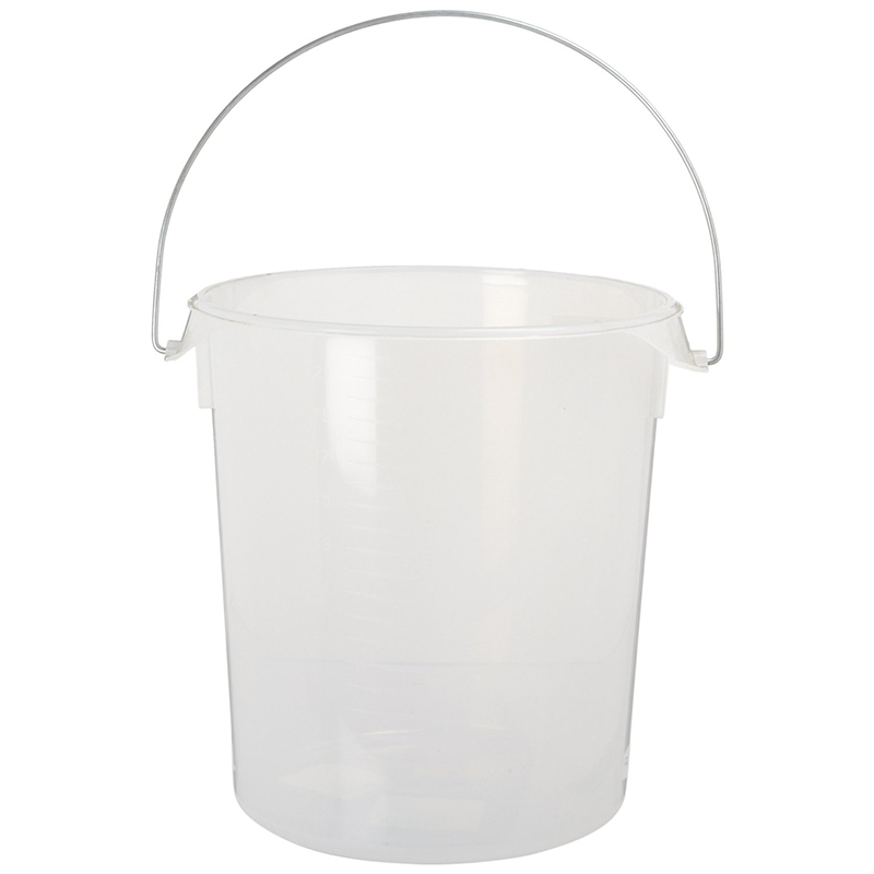 Rubbermaid 5729 Round Storage Container with Bail, 22 Quart (Lid Not Included)