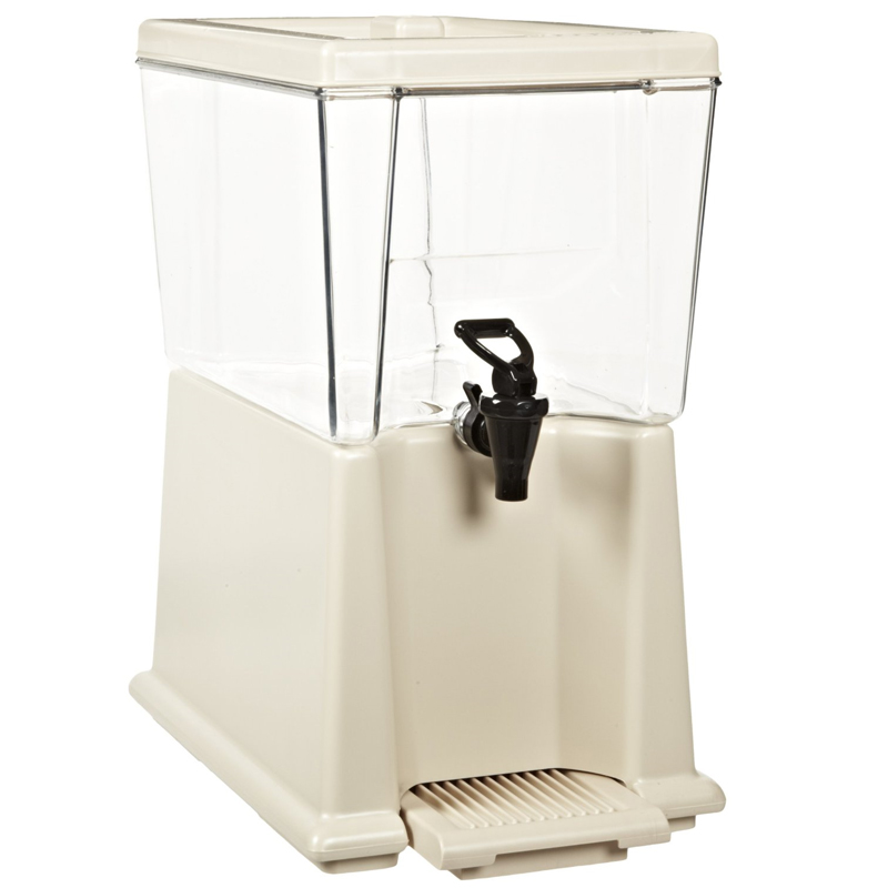 Rubbermaid Commercial FG335800CLR Beverage Dispenser, 3gallon, Clear