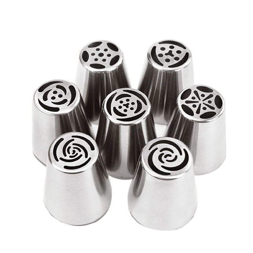 Russian Nozzles, Stainless Steel Seamless Tubes, Set of 34