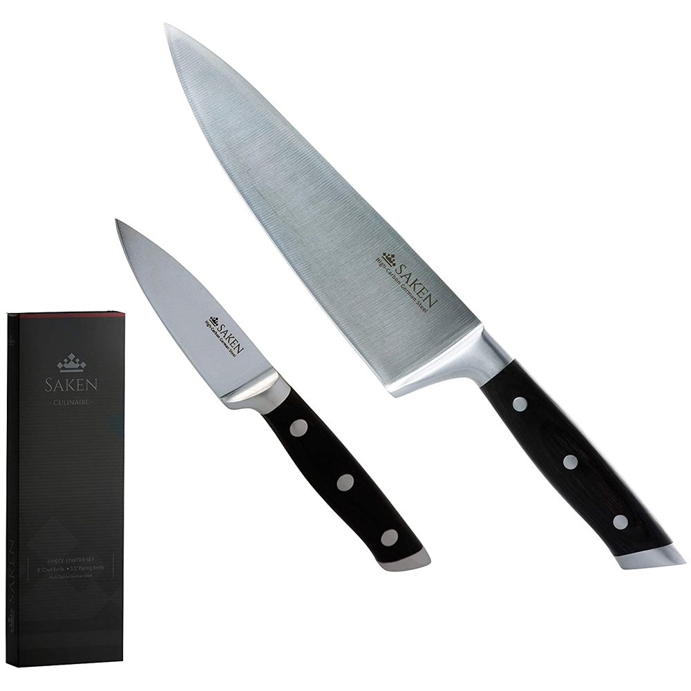 Saken 2 Piece Chef and Paring Knife Set