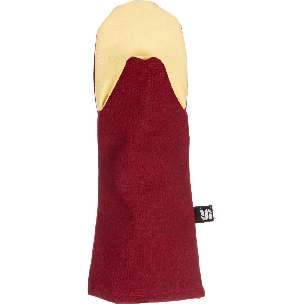 San Jamar Cool Touch Maroon Puppet Mitt, 15"