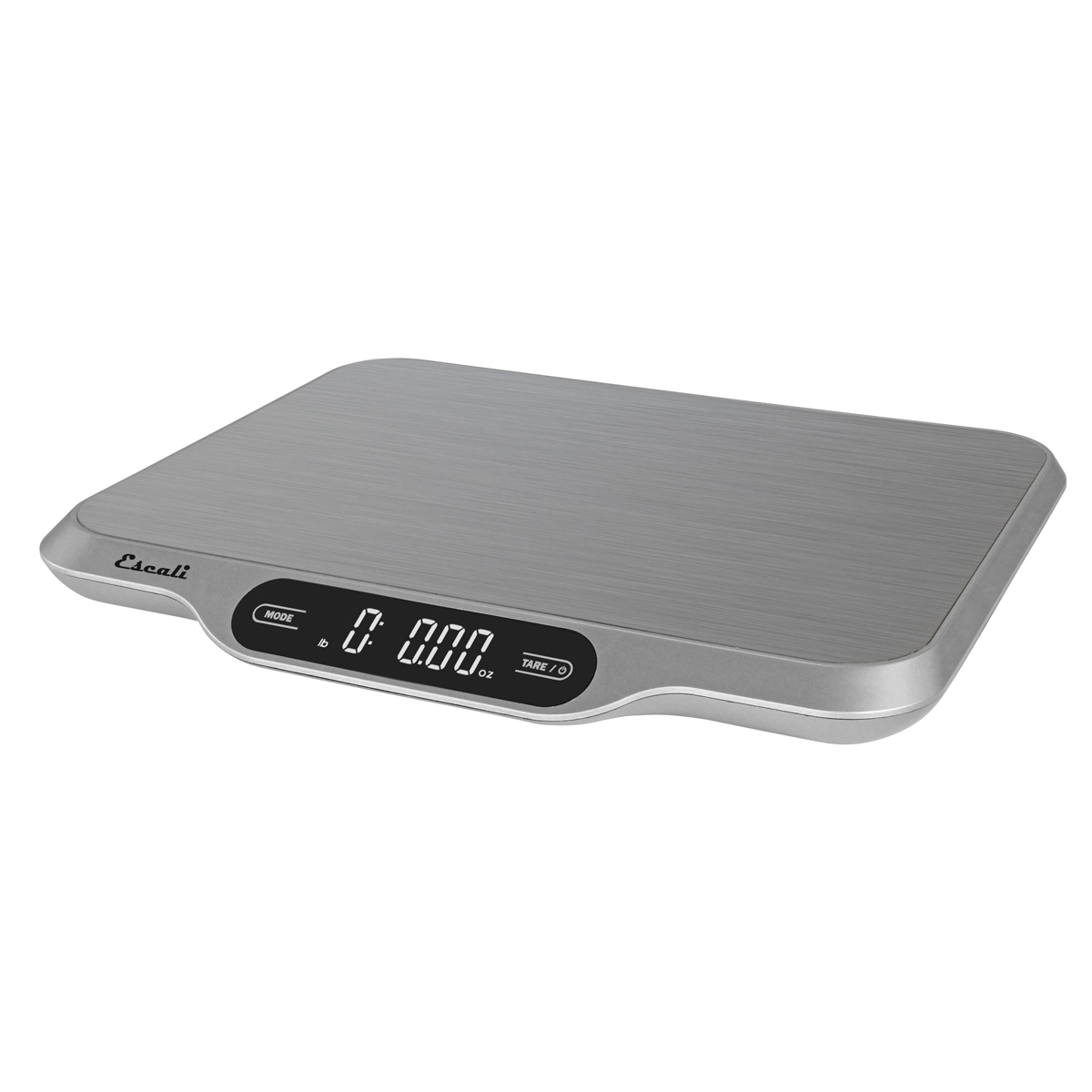 San Jamar SlimLine Portion Rectangular Digital Scale 12-3/5"W x 10"D x 1"H, 33 lb. x 0.5 oz / 15kg x 1g