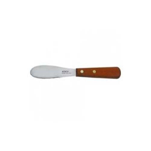 Sandwich Spreader 7 Overall Length. Serrated Blade. Wood Handle