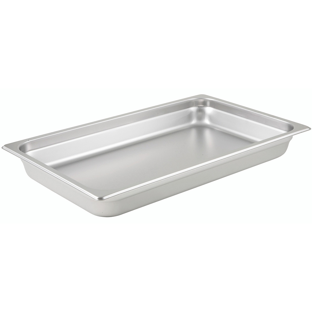 Sapphire Full Size Stainless Steel Steam Table Pan, 2-1/2" Deep