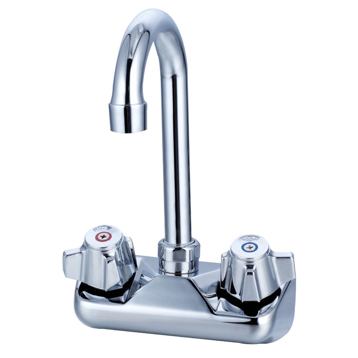 Tap TWMF-435G Wall Mount Faucet w/Gooseneck Spout