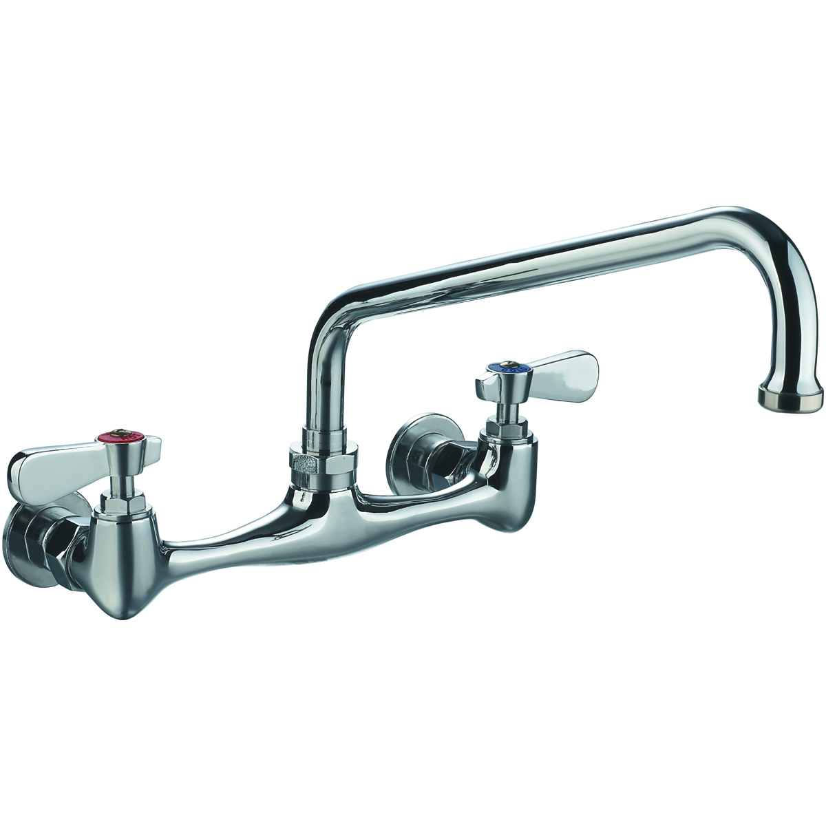 Tap Wall Mount Faucet, 8" Centers, 8" Swing Spout