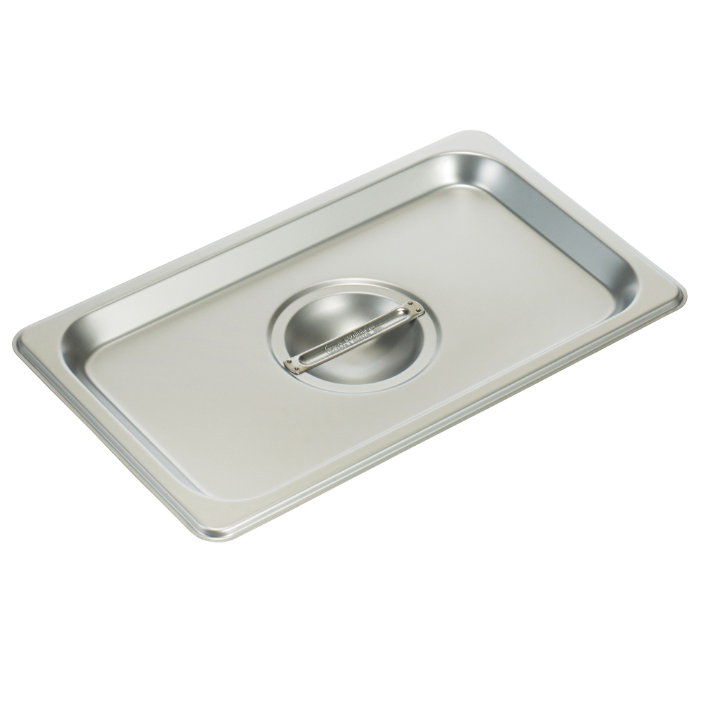 Sapphire Stainless Steel Steam Table Pan Cover, Quarter Size 