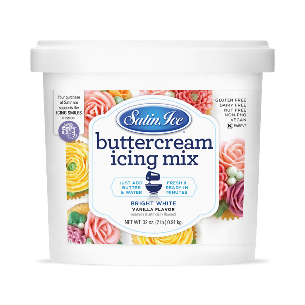 Satin Ice Buttercream Icing Mix, 2 lbs. 