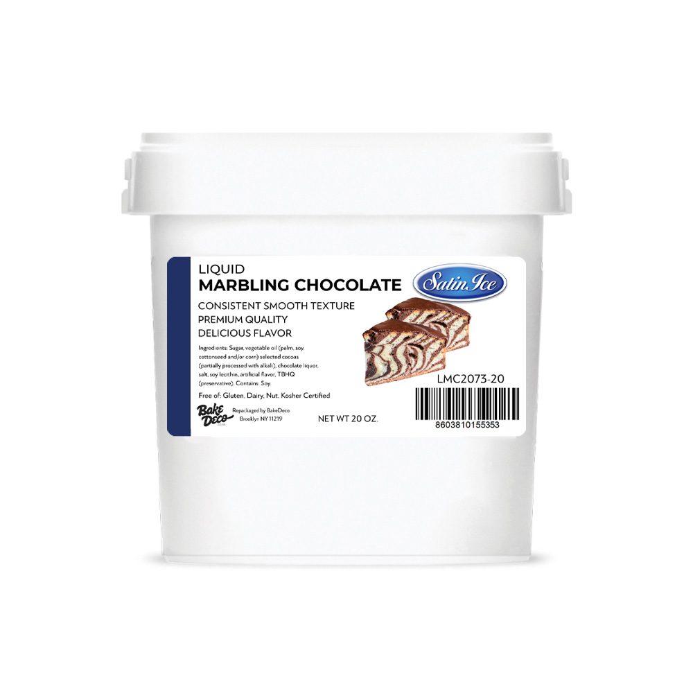Satin Ice Liquid Marbling Chocolate, 20 oz.