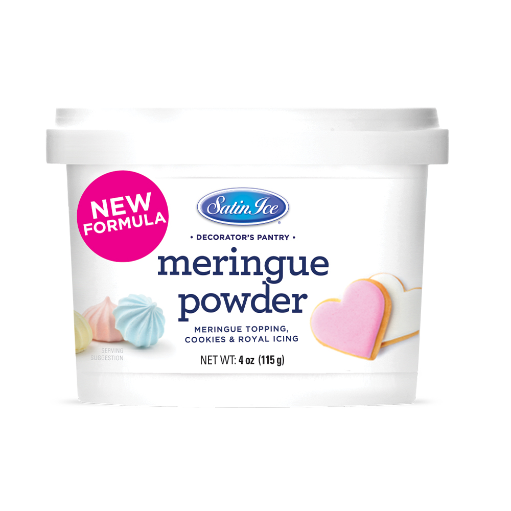 Satin Ice Meringue Powder, 4 oz. 