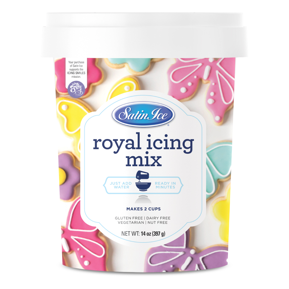 Satin Ice Royal Icing Mix, 14 oz.