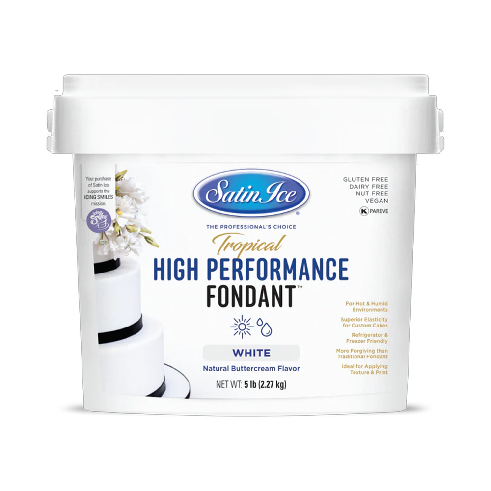 Satin Ice Tropical High Performance Fondant, 5 lb.