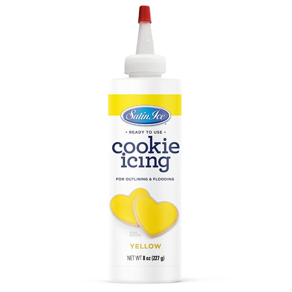 Satin Ice Yellow Cookie Icing, 8 oz.