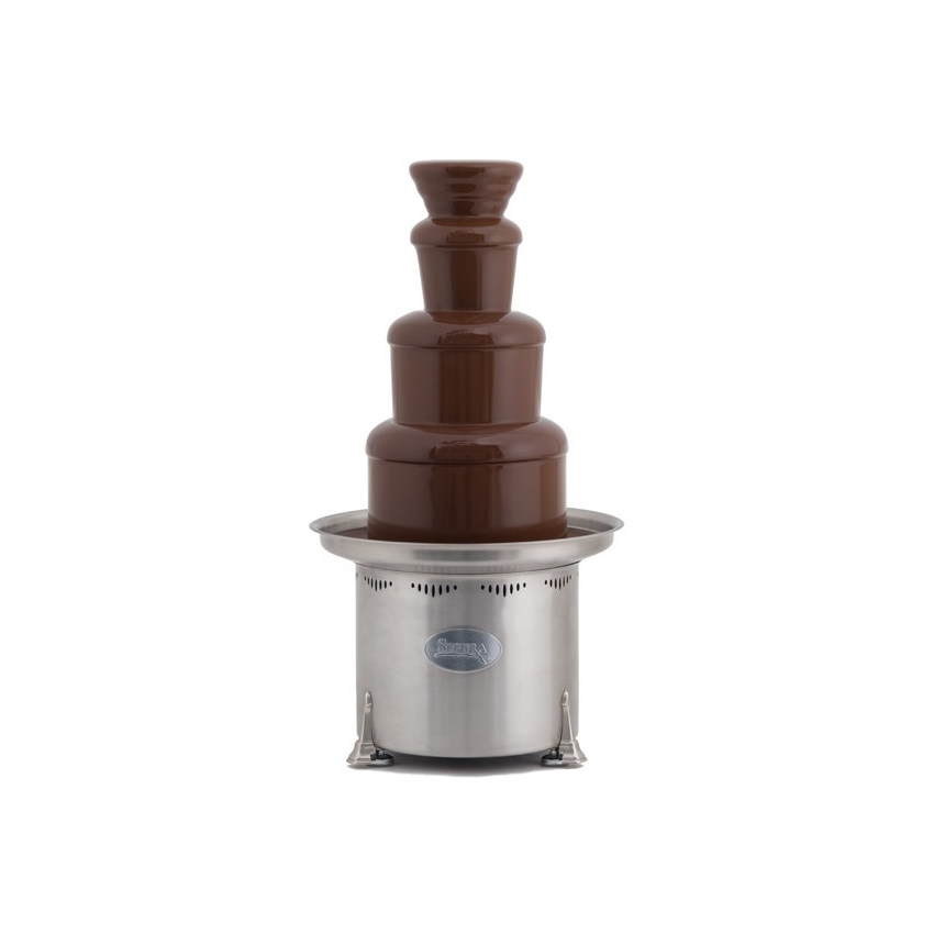 Sephra Montezuma 34" Commercial Chocolate Fountain, 34" Brushed Stainless