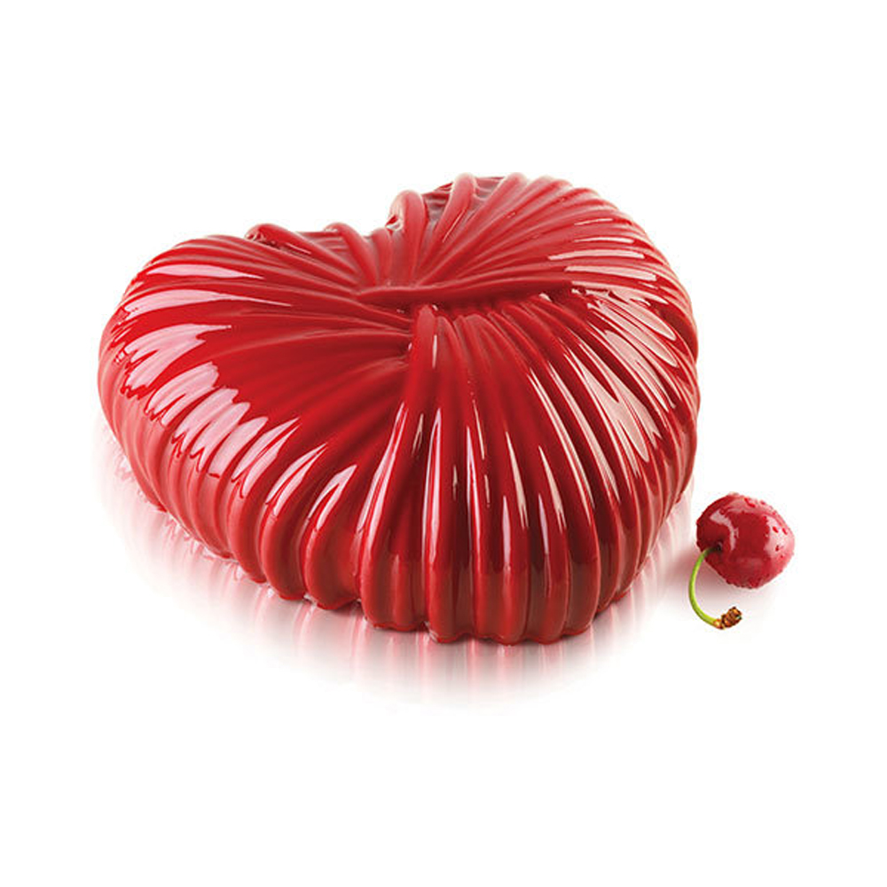 Silikomart "Lovely" Wire Weave Heart Baking & Freezing Mold, 40.6 oz.