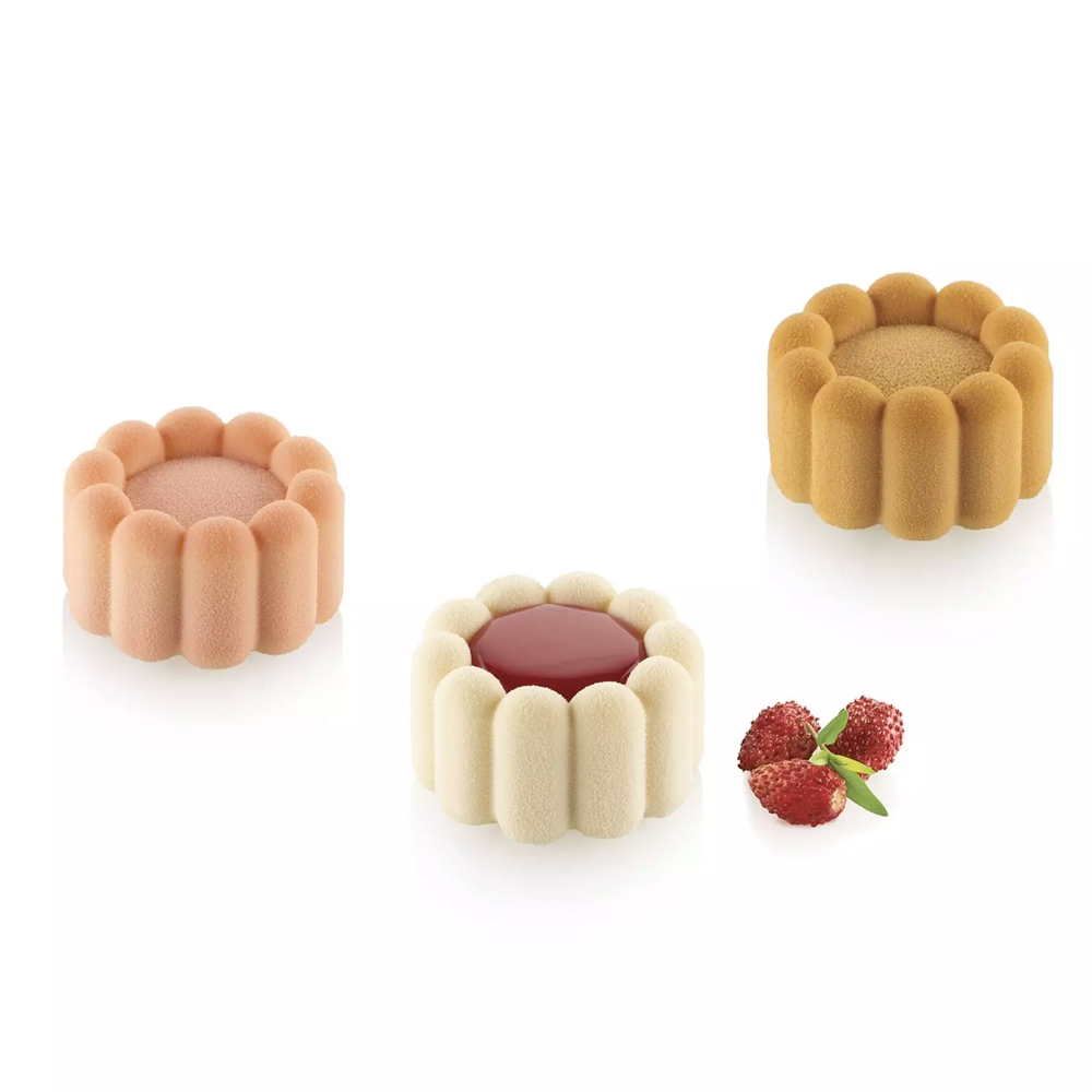 Silikomart CHARLOTTE 30 Silicone Mold, 15 Cavities