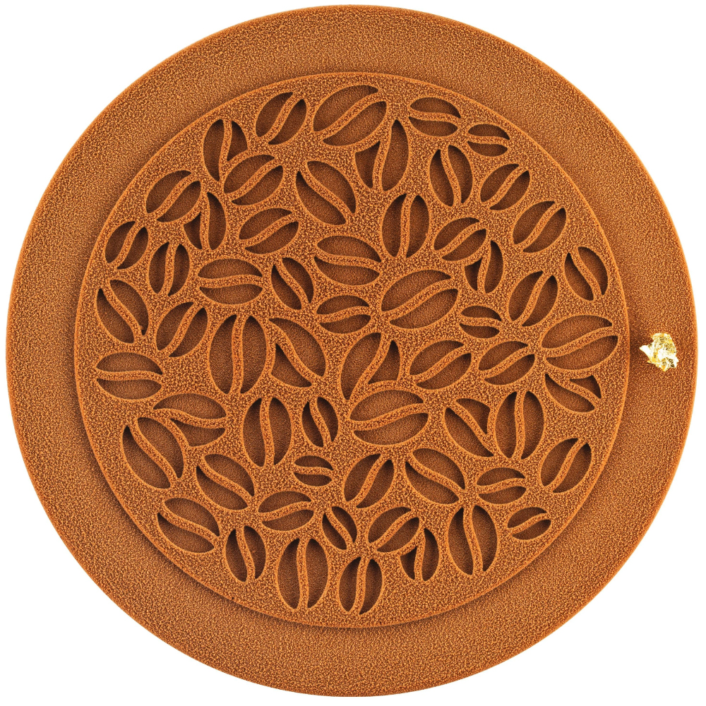 Silikomart Coffee Beans Decorative Silicone Mold, 0.5 oz.