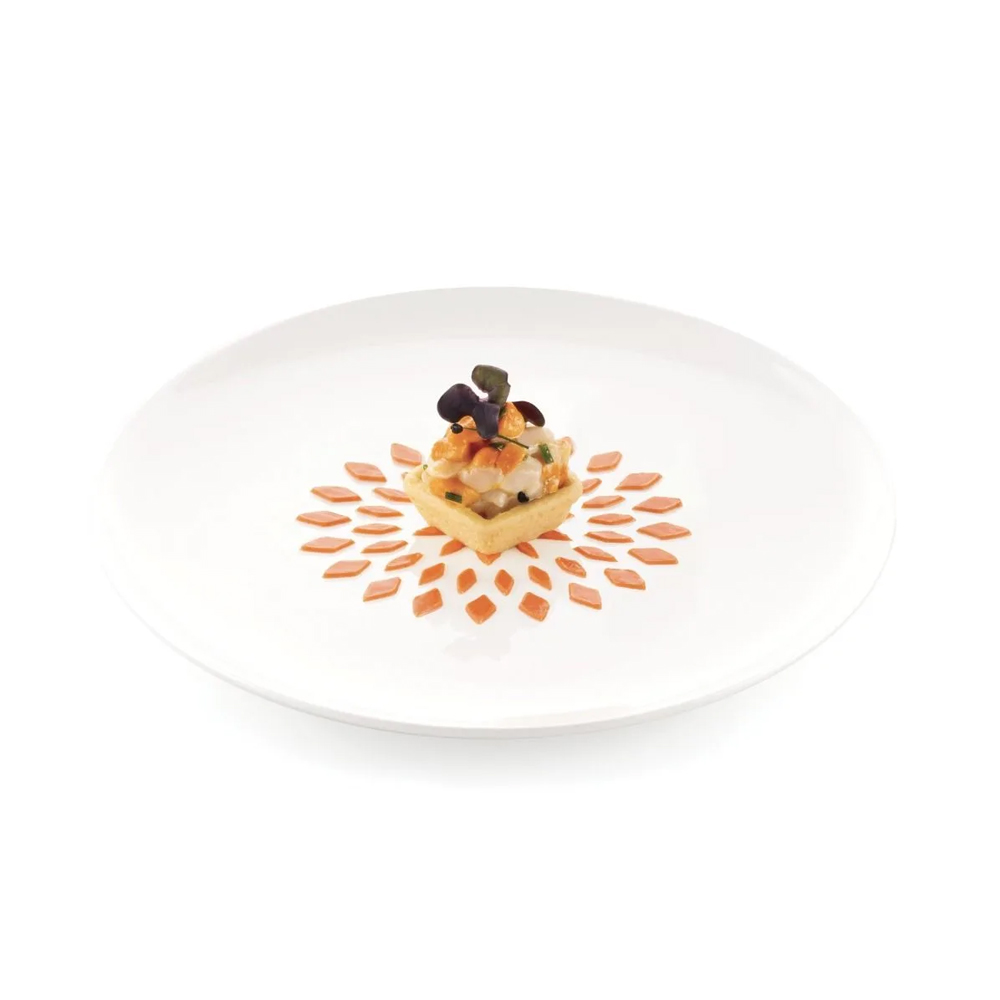 Silikomart FIORE Silicone Lotus Flower Stencil, Set of 2