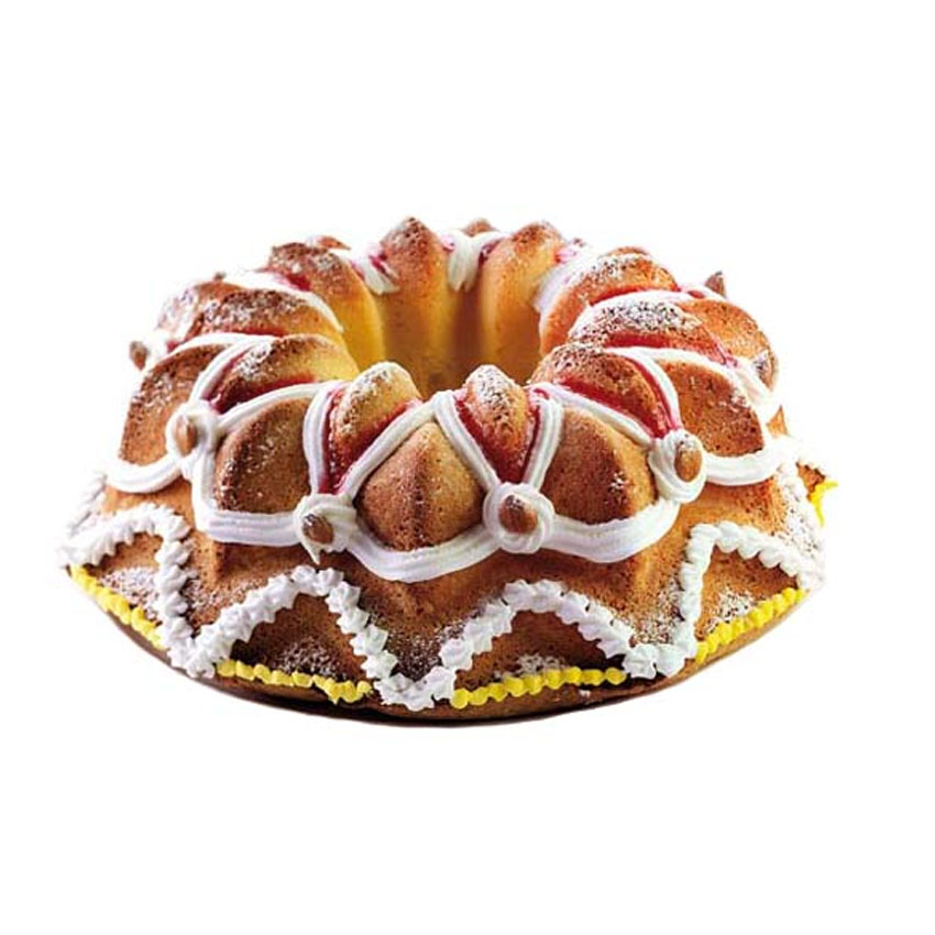 Silikomart Flexible Bakeware Star Bundt 78 Oz, 9.45" Dia x 3.94" High