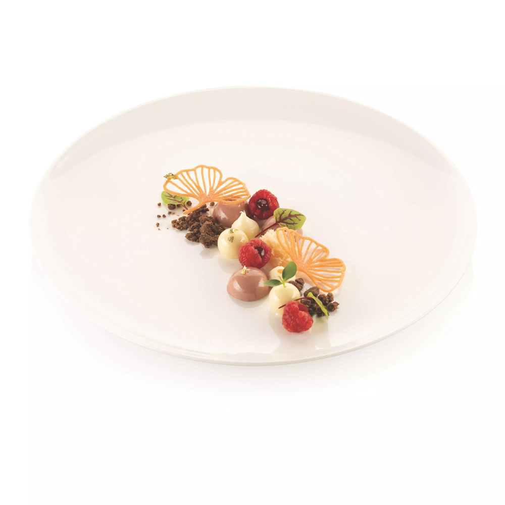 Silikomart GINGKO Decorative Silicone Mold, 14 Cavities