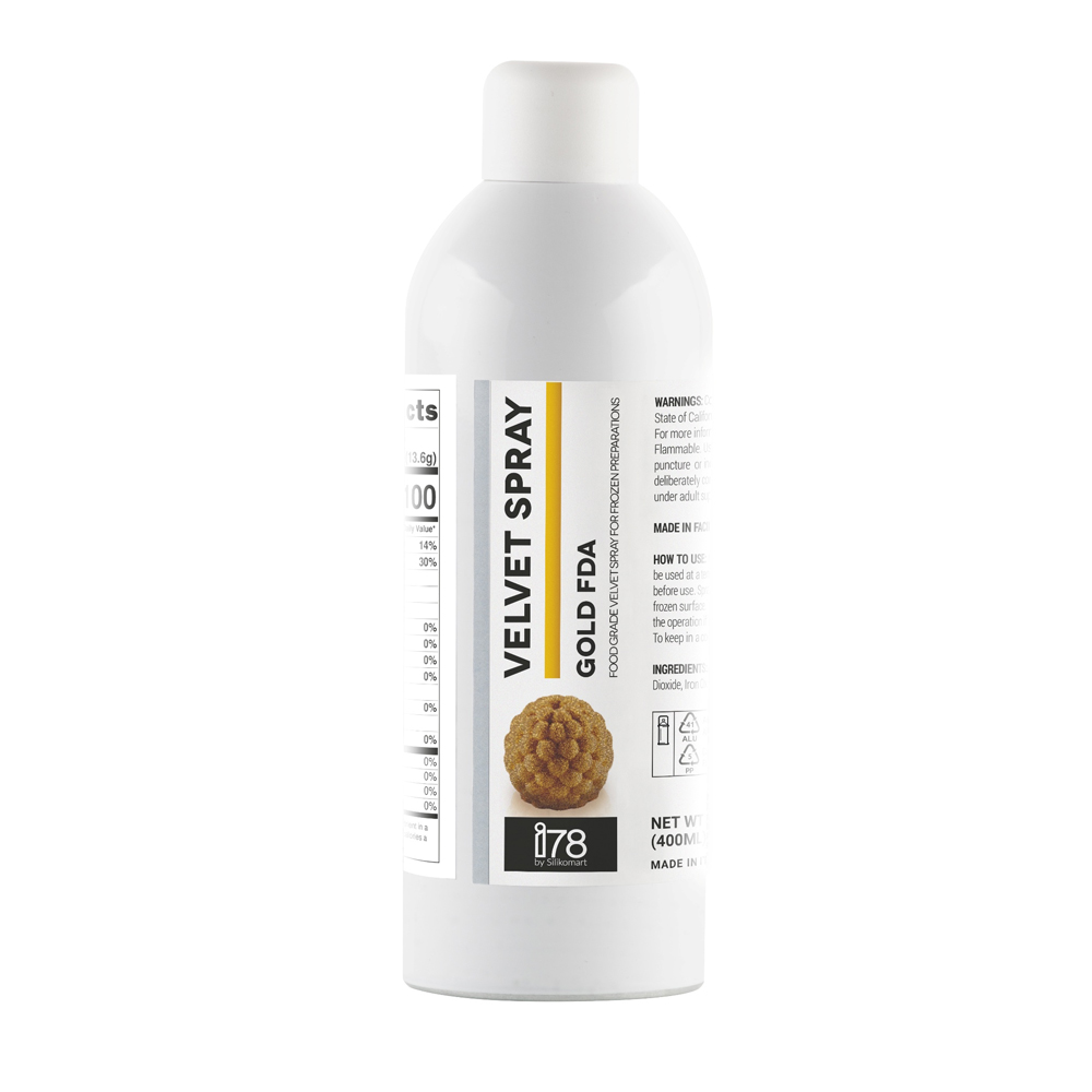 Silikomart Gold Velvet Spray, 400 ml.