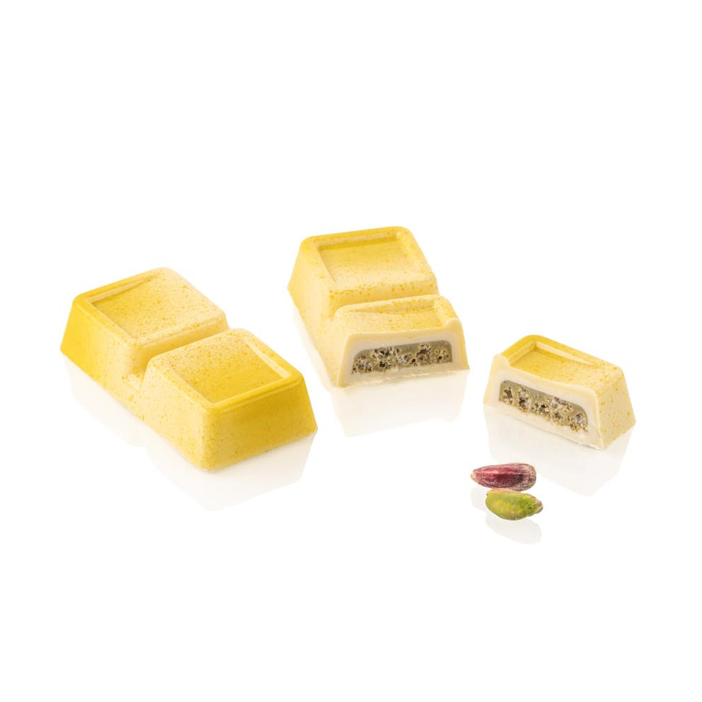 Silikomart 'Kit Blocco-B' Tritan and Silicone Chocolate Molds, 10 Cavities