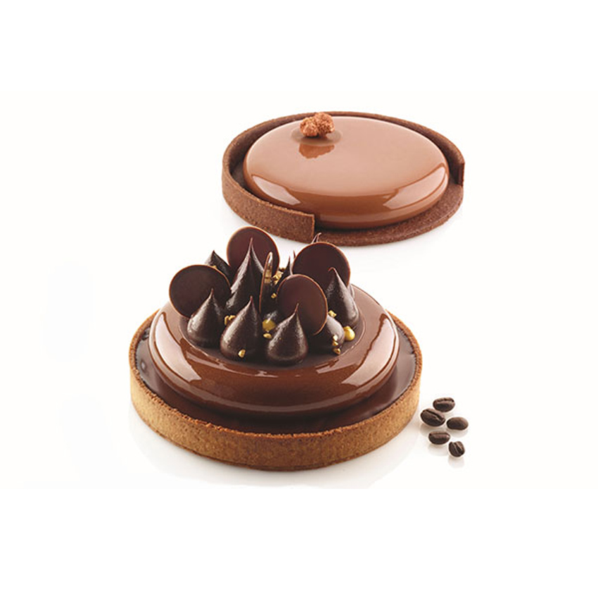 Silikomart KIT TARTE RING 150, Mold and Perforated Ring