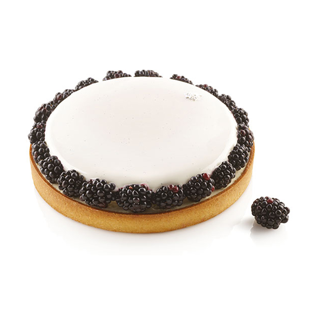 Silikomart KIT TARTE RING 210, Mold and Perforated Ring