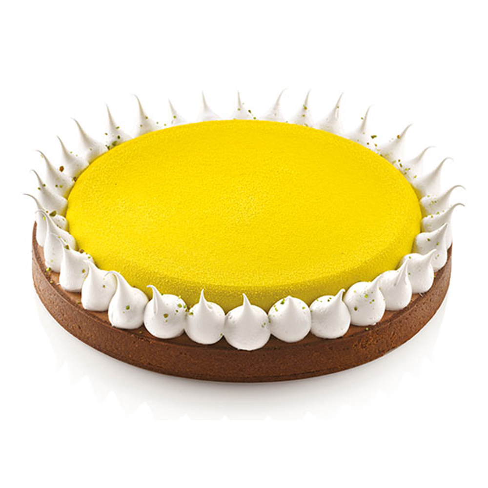 Silikomart KIT TARTE RING 230, Mold and Perforated Ring