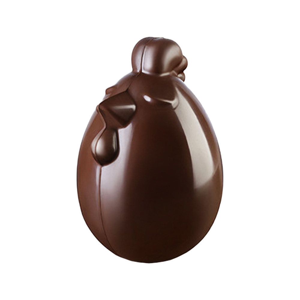 Silikomart Lady Cocca  Thermoformed Plastic Chocolate Mold, Chocolate Hen