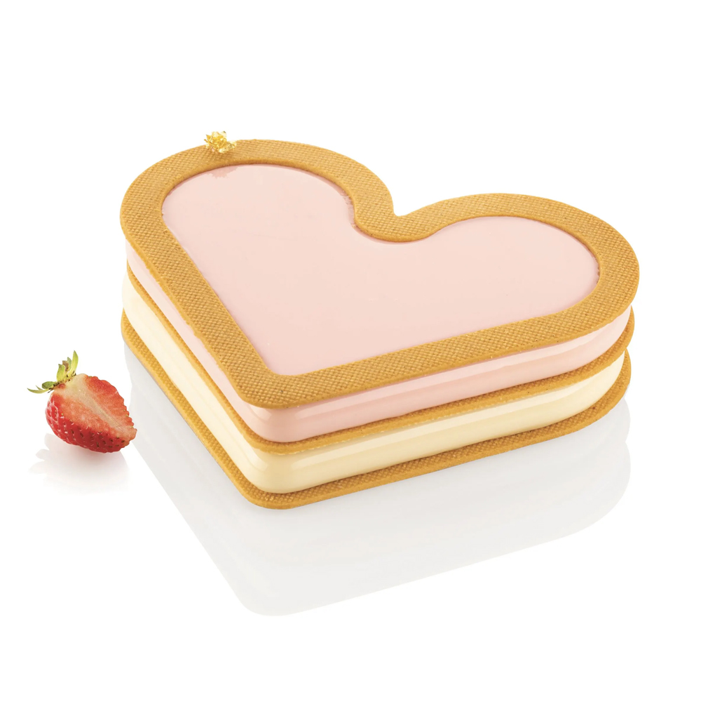 Silikomart LOVE STORY Silicone Baking & Freezing Mold, 13.9 oz.