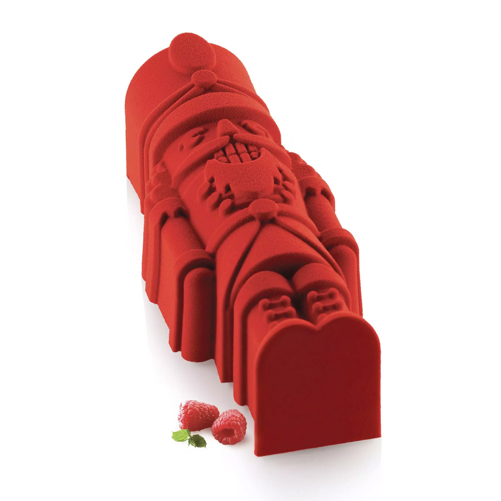 Silikomart NUTCRACKER BUCHE 1000 Silicone Mold, 33.8 oz.