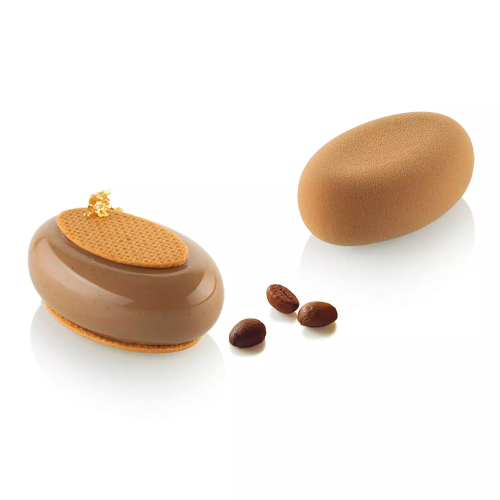 Silikomart OVAL 80 Silicone Mold, 8 Cavities