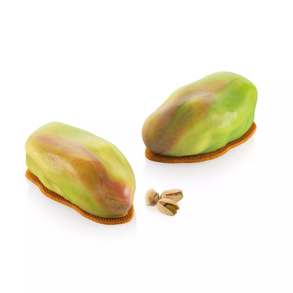 Silikomart PISTACHIO 120 Silicone Mold, 6 Cavities