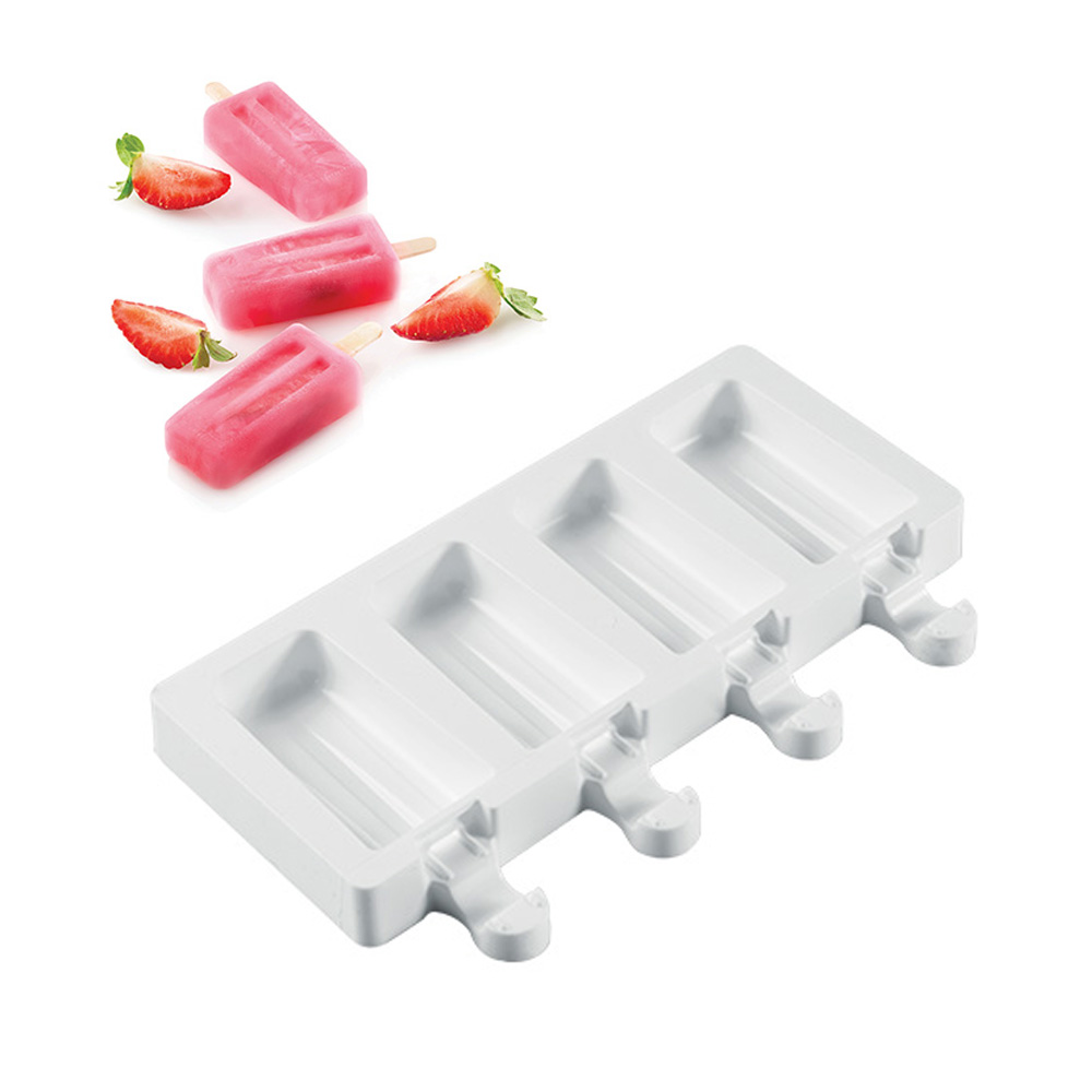 Silikomart Silicone Mold for Ice Cream Pops, MINI VINTAGE Shape