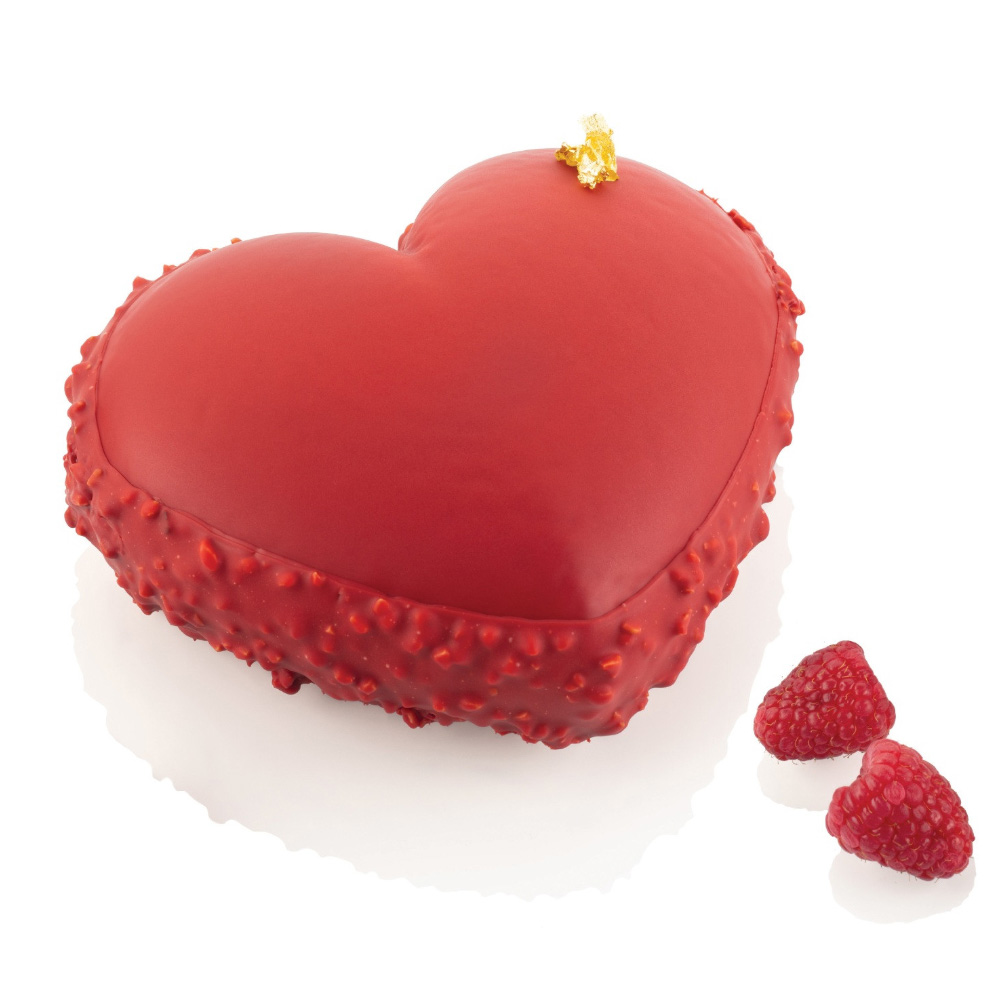Silikomart 'Venice 750' 3D Heart Baking & Freezing Mold, oz